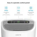ANDTE 34-Pint Dehumidifier for Large Spaces