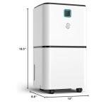 2000 Sq. Ft Dehumidifier with LED Humidity Light