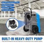 MOUNTO Portable 180-Pint Industrial Dehumidifier