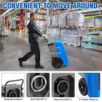 MOUNTO Portable 180-Pint Industrial Dehumidifier