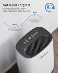 35-Pint Compact Dehumidifier for Basements