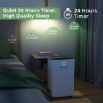 HOGARLABS Ultra Silent 34 Pint Dehumidifier