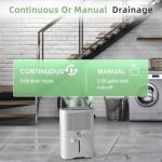 HOGARLABS Ultra Silent 34 Pint Dehumidifier