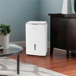 Frigidaire Smart 50-Pint Wi-Fi Dehumidifier in White