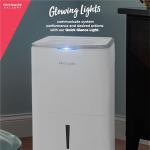 Frigidaire Smart 50-Pint Wi-Fi Dehumidifier in White