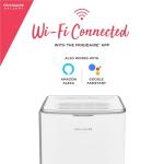 Frigidaire Smart 50-Pint Wi-Fi Dehumidifier in White