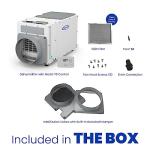AprilAire E080 80-Pint Whole-House Dehumidifier Bundle