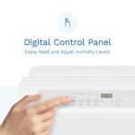 hOmeLabs 35 Pint Energy Star Dehumidifier for Large Spaces