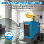 MOUNTO 310 Pints Portable Heavy-Duty Dehumidifier