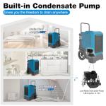 MOUNTO 310 Pints Portable Heavy-Duty Dehumidifier