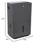 GE Energy Star 50 Pint Portable Dehumidifier