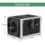 Waykar 158 Pints Dehumidifier for Large Spaces