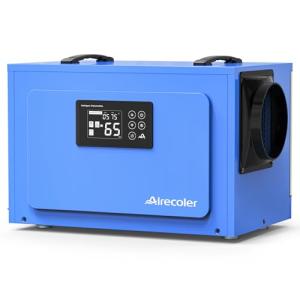 125 Pints Commercial Dehumidifier for Basements & Crawl Spaces
