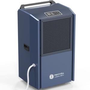 Moiswell 305 Pint Commercial Dehumidifier for Large Spaces