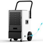 EUHOMY 160 Pints Commercial Dehumidifier with Hose