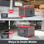 Abestorm Portable Dehumidifier with Pump, 70 PPD