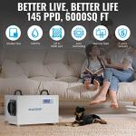 BLUEDEEP 70 Pint Commercial Dehumidifier with Hose