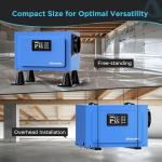 125 Pints Commercial Dehumidifier for Basements & Crawl Spaces