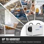 BLUEDEEP 70 Pint Commercial Dehumidifier with Hose