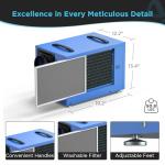 125 Pints Commercial Dehumidifier for Basements & Crawl Spaces