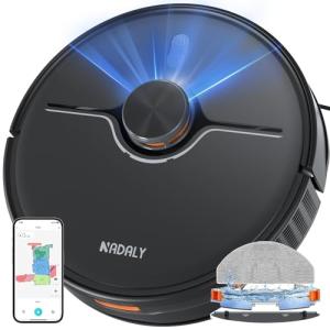 NADALY D200 Robot Vacuum and Mop Combo