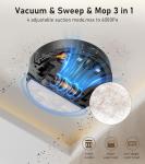 NADALY D200 Robot Vacuum and Mop Combo