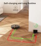 NADALY D200 Robot Vacuum and Mop Combo
