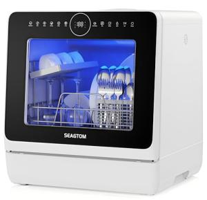 Mini Portable Dishwasher with Built-in Water Tank