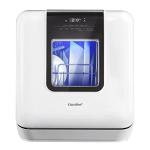 COMFEE' Portable Countertop Dishwasher with 7 Programs