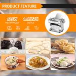 Electric Pasta Maker for Home Use - Stainless Steel