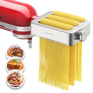Metal Pasta Attachment Set for KitchenAid Mixer