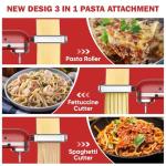 3-in-1 Pasta Maker Attachment for Kitchenaid
