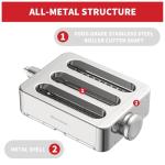 Metal Pasta Attachment Set for KitchenAid Mixer