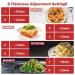 3-in-1 Pasta Maker Attachment for Kitchenaid