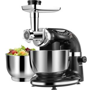 Aifeel 8.5QT Stand Mixer with Stainless Steel Bowls