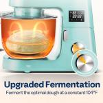 VIVOHOME 9-in-1 Stand Mixer with Timer and Attachments