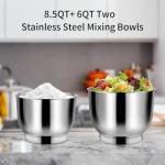 Aifeel 8.5QT Stand Mixer with Stainless Steel Bowls