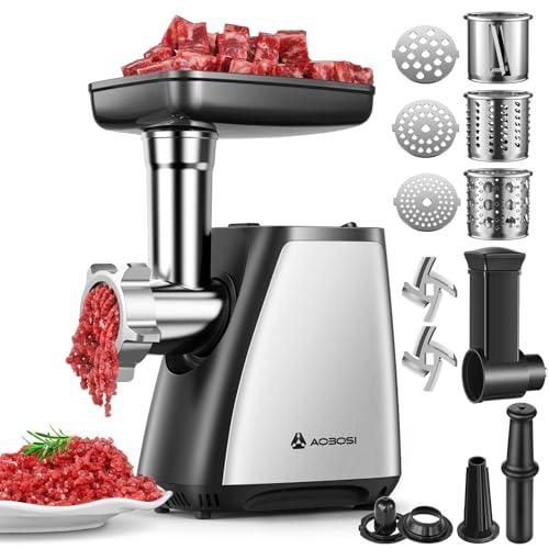 AAOBOSI 4-In-1 Meat Grinder Image