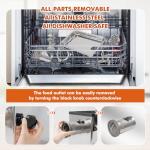 Anatole Heavy-Duty Electric Meat Grinder - 1.5 HP