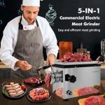 Anatole Heavy-Duty Electric Meat Grinder - 1.5 HP