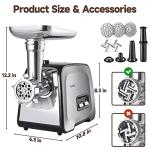ALTRA LIFE Electric Meat Grinder & Sausage Stuffer