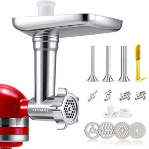 KitchenAid Mixer Stainless Steel Meat Grinder Attachment