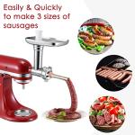 KitchenAid Mixer Stainless Steel Meat Grinder Attachment