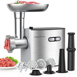 CHEFFANO 2600W Stainless Steel Electric Meat Grinder