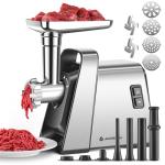 Electric Meat Grinder with Stainless Steel Blades