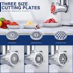 CHEFFANO 2600W Stainless Steel Electric Meat Grinder