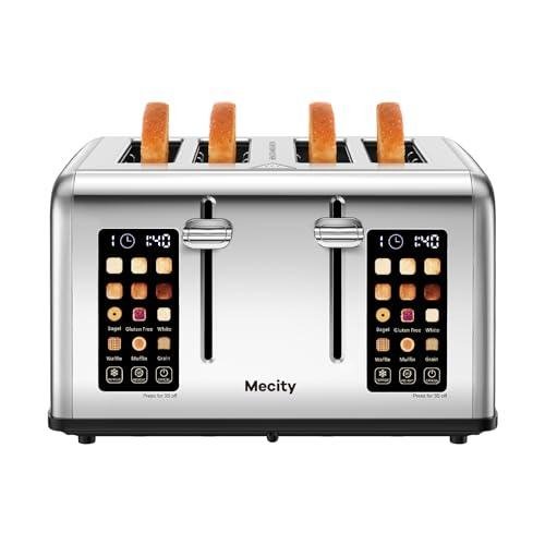 Mecity 4-Slice Touch Toaster