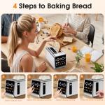 Stainless Steel Touch Screen 2-Slice Toaster