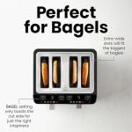 Chefman 4-Slice Digital Touchscreen Bagel Toaster