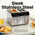 Chefman 4-Slice Digital Touchscreen Bagel Toaster
